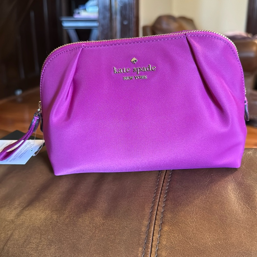 NWT Kate Spade Chelsea ksnyl Cosmetic - Baja Rose